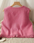 Quaela Tweed Top