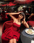 Theadore Red Dress