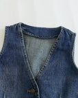 Mairva Denim Vest Top