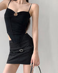Kyra Belted Skirt