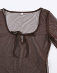 Yime Brown Top