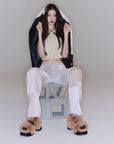 Won-young Fur Halter Top