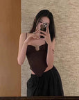 Esther Brown Tank Top
