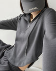 Morfie Hoodied Top
