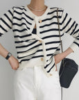 Daeun Stripe Top / Outer