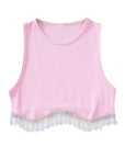Seamless Rhinestone Top