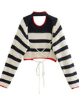 Verene Stripe Knit Top