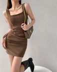 Aita Slit Dress
