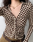 Ragriel Checkered Top