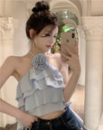 Fleur Ruffle Top