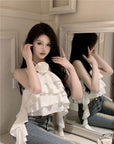 Fleur Ruffle Top