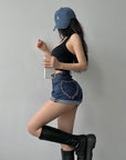Myfa Denim Shorts