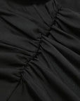 Rose Black Dress