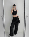 Agra Collar Waist Pants