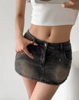 Gita Denim Skort