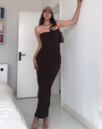Paulette Brown Dress