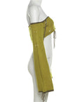 Olive Sabrina Top