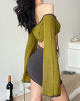Olive Sabrina Top