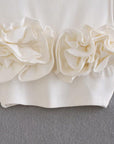 Tanne Flower Halter Top