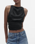 Tsza Backless Top