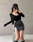 Parcia One Shoulder Top