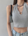 Heart Club Halter Top