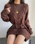 Selina Cable Knit Dress