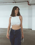 Seamless Rhinestone Top