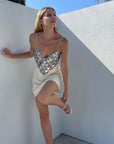 Navier Sequin Dress