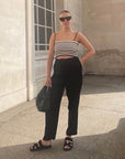 Striped Knit Dress / Tank Top