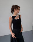 Odolette Cut Out Tank Top