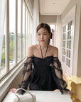 Odyssia Black Dress