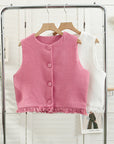 Quaela Tweed Top