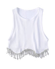 Seamless Rhinestone Top