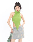 Selenis High Neck Top