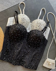 Lowell Bling Bustier Tank Top