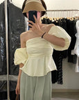 Eunika Puff Sleeve Top