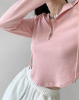 Morfie Hoodied Top
