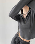 Morfie Hoodied Top