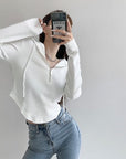 Morfie Hoodied Top