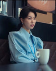 Yeon-jin Blue Shirt