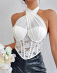 Vessia Corset Halter Top