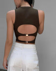 Sevyn Buckle Top