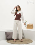 Sora Two Tone Top
