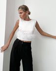Aleta Feather Top