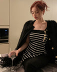 Kveta Stripe Tube Top