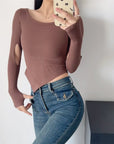 Elvena Cut-Out Top