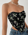 Alaia Floral Corset Top