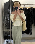 Eunika Puff Sleeve Top