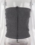 Vidar Zip Tube Top